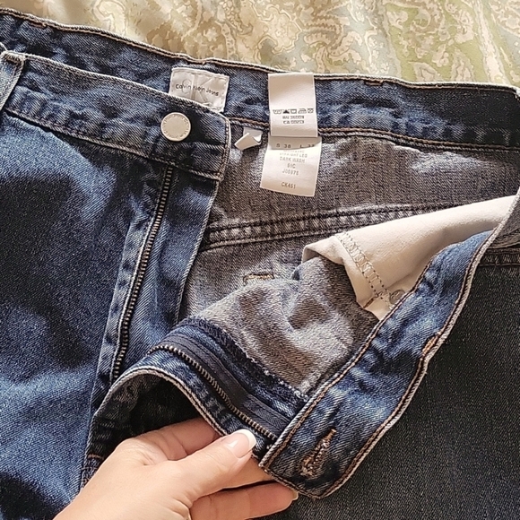 CALVIN KLEIN STRAIGHT LEG JEANS - Picture 5 of 10